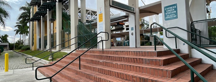 Cypress Creek Station is one of Tri-Rail Stations.