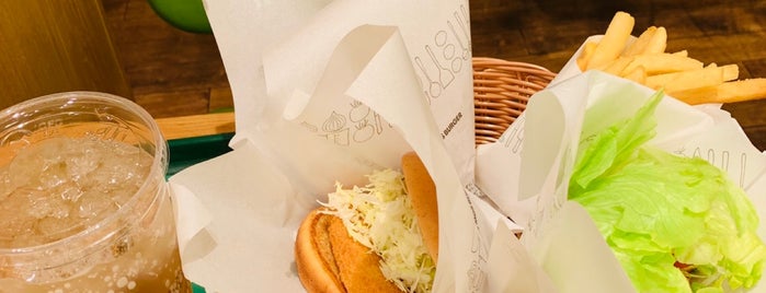 MOS Burger is one of Tokyo.