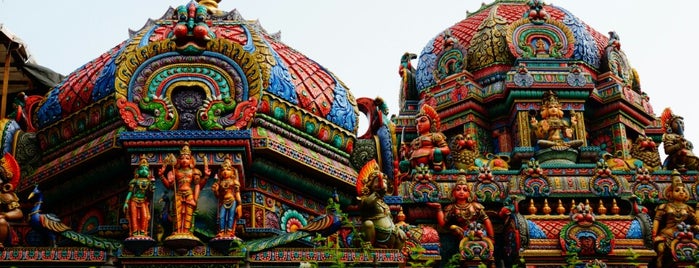 Sri Mahamariamman Temple is one of Lugares favoritos de Soy.