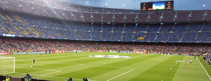 Camp Nou is one of P4. Barcelona.