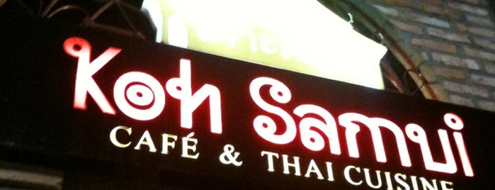 Koh Samui Cafe & Thai Cuisine is one of Tempat yang Disukai Leandro.