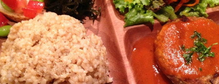 Cafe & Bar FAB is one of 玄米 brown rice.