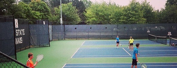 Cardinal Creek Tennis Courts BSU is one of muncie places to steal.