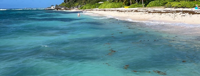 Spotts public beach is one of Caymans.
