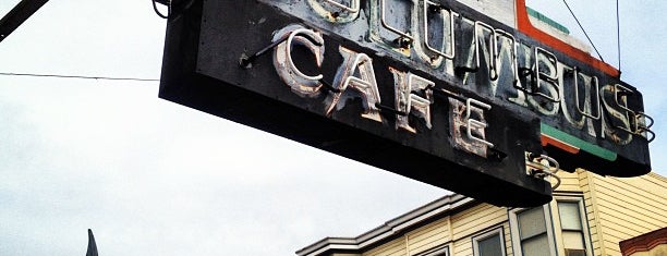 Columbus Cafe is one of SF Bars.