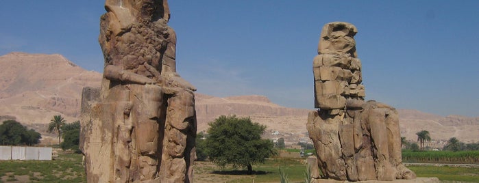 Colossi of Memnon is one of Nile cruises from Hurghada.