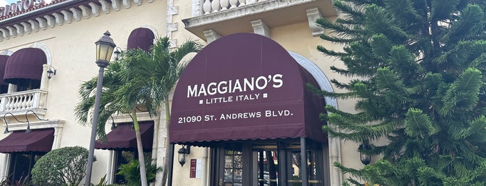 Maggiano's Little Italy is one of Lukas' South FL Food List!.