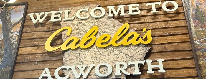 Cabela's is one of Favorite places.