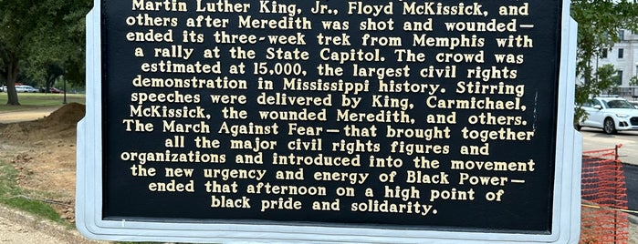 Capitol Rally Mississippi Freedom Trail is one of Jackson, MS.