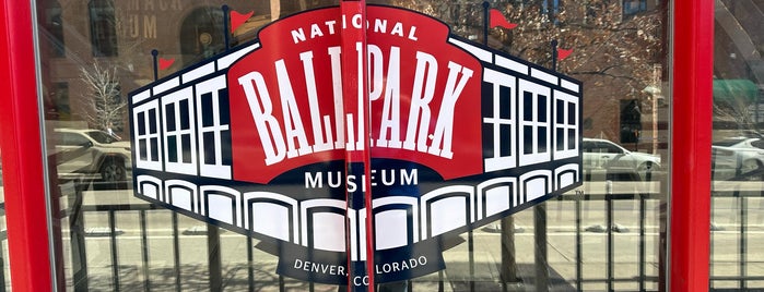 National Ballpark Museum is one of Denver.