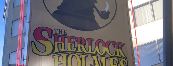 Sherlock Holmes Pub is one of The Ususal.
