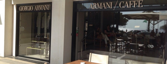 Armani Caffè is one of Cannes.