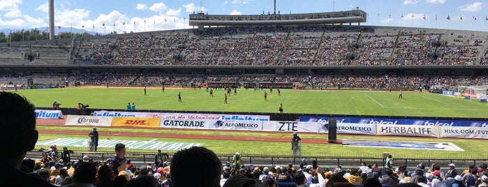 Estadio Olímpico Universitario is one of Locais curtidos por gil.