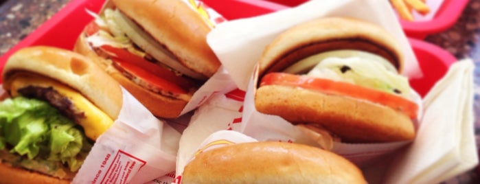 In-N-Out Burger is one of food joints.