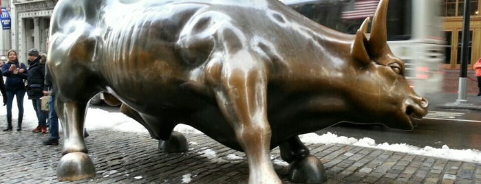 Charging Bull is one of Manhattan.