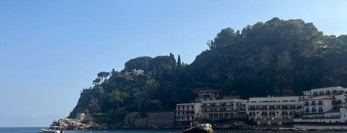 Mazzaro Bay is one of Taormina.