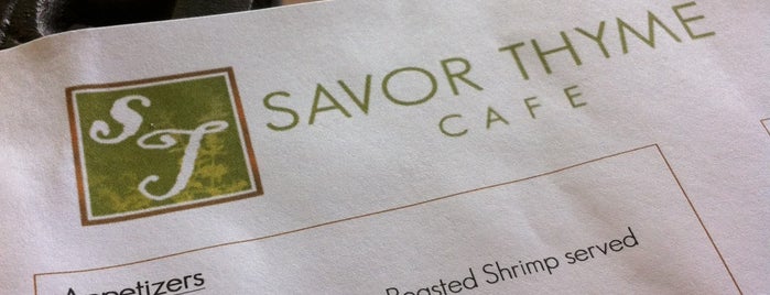 Savor Thyme is one of Westside Faves.