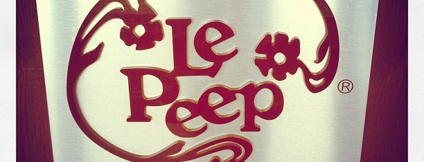 Le Peep is one of สถานที่ที่บันทึกไว้ของ Leo.