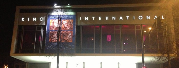 Kino International is one of Berlin Kino.