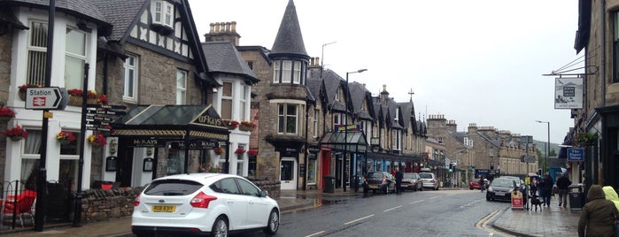 Pitlochry is one of Scotland.