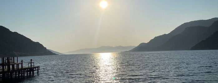 Delikyol Plajı is one of Boz.