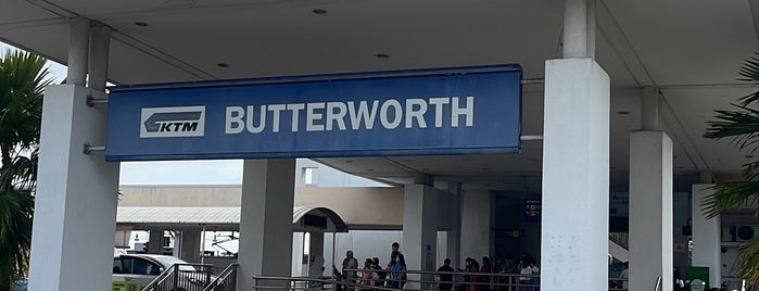 KTM Butterworth Railway Station (Stesen Keretapi) is one of HATYAI 🇹🇭.