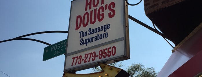 Hot Doug's is one of Chicago.