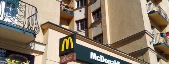 McDonald's is one of Lieux qui ont plu à Adam.