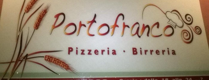 Portofranco Pizzeria & Birreria is one of Italy.