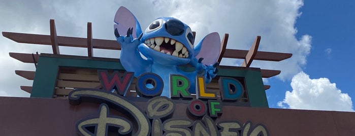 Stitch's Spit Spot is one of Downtown Disney.