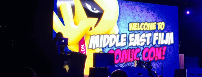 Middle East Film and Comic Con | كوميك كون دبي is one of Dubai.