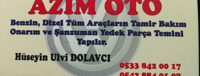 Ulvi Usta Oto Tamir is one of Tempat yang Disukai Mehmet Fatih.