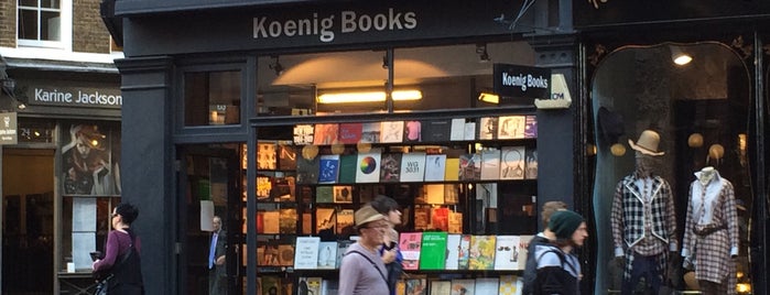 Koenig Books is one of LONDON.