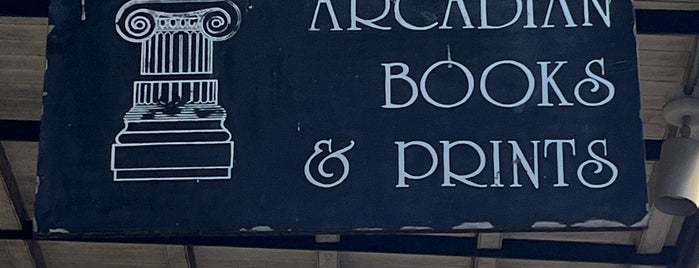 Arcadian Books & Art Prints is one of Bookshops - US East.