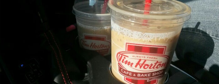 Tim Hortons is one of John’s Liked Places.