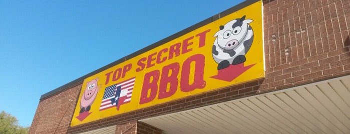 Top Secret BBQ is one of John : понравившиеся места.