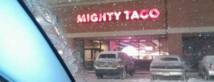 Mighty Taco is one of NY stuff.