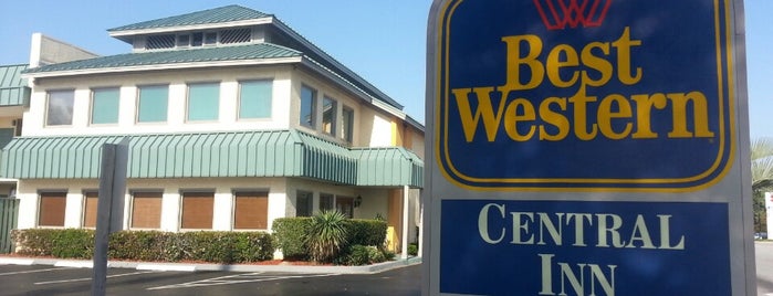 Best Western Central Inn is one of Lugares favoritos de J.