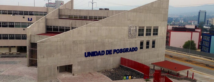 Unidad de Posgrado UNAM is one of Dependencias universitarias.