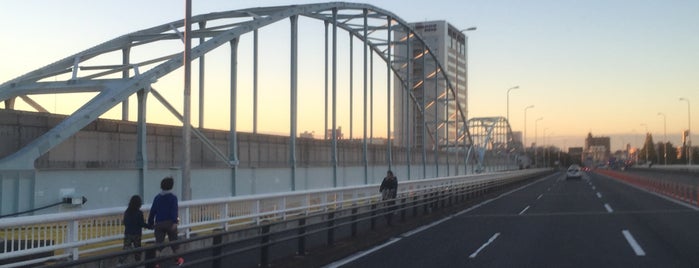 多摩川大橋 is one of たま　リバー50キロ（Tama River 50km course)<多摩川>.