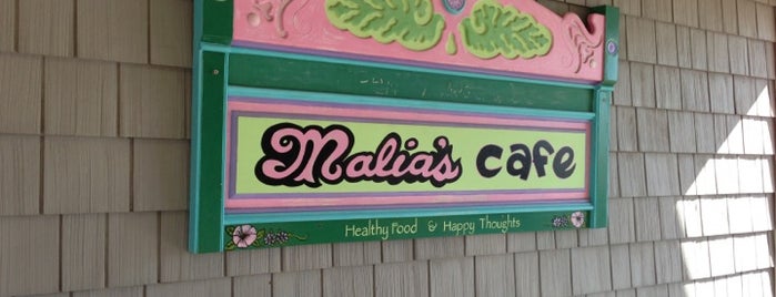 Malia's Cafe is one of Tempat yang Disukai Alex.