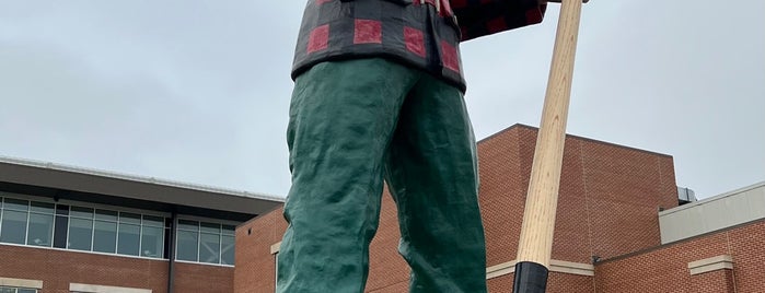 Paul Bunyan Statue is one of Maine.
