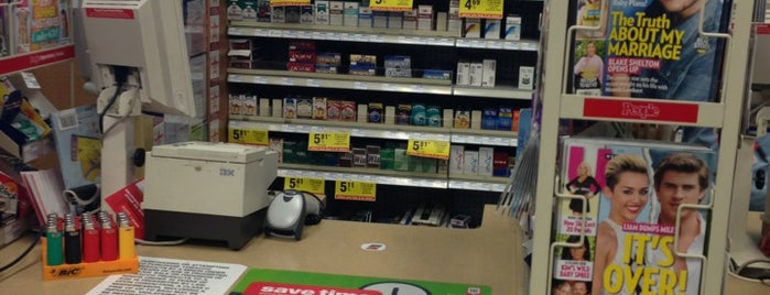 CVS pharmacy is one of Joey’s Liked Places.