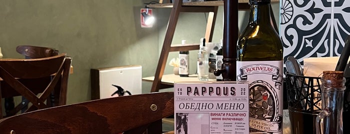 Pappous Tsipouradiko is one of Sofia - INTER RESTAURANTS.