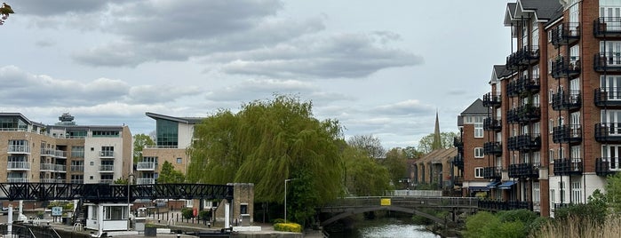 Brentford Lock is one of My London Haunts.