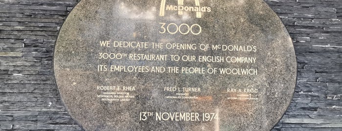 McDonald's is one of History Channel Badge.