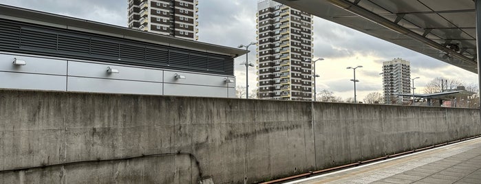 King George V DLR Station is one of Dayne Grant's Big Train Adventure 2:The Sequel.