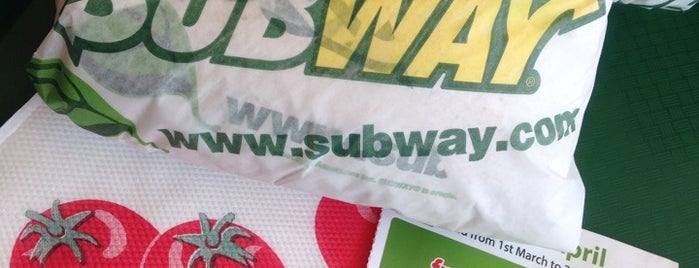SUBWAY is one of Lieux qui ont plu à Ee Leen.