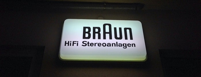 Braun Design Sammlung is one of BERLIN SPOTS.