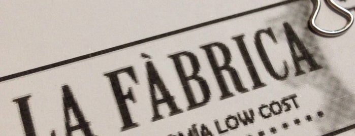 La Fábrica is one of สถานที่ที่บันทึกไว้ของ Fabio.
